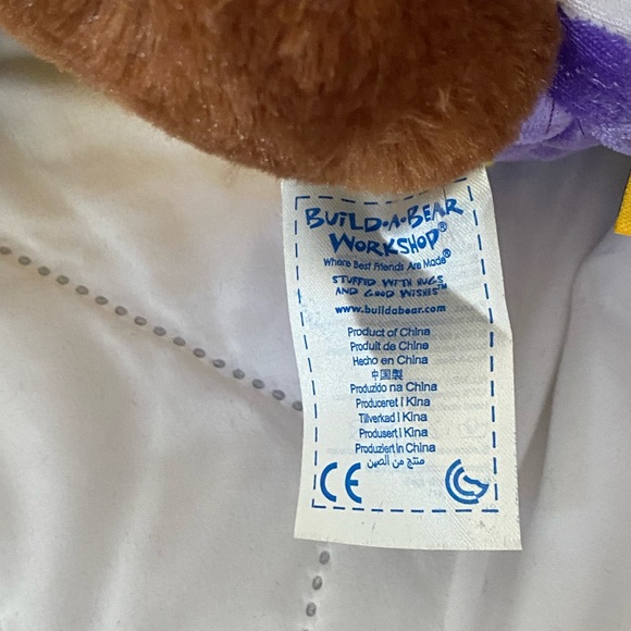 Build A Bear Brown Bunny with Easter Egg Costume - Picture 5 of 6